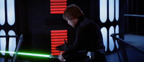 Luke Vader Battle Return of the Jedi