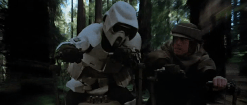 Luke Scout Trooper Speederbike