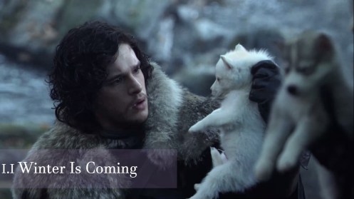 Game of Thrones, Winter is Coming, Jon Snow