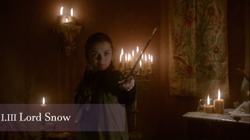 Game of Thrones, Lord Snow, Arya