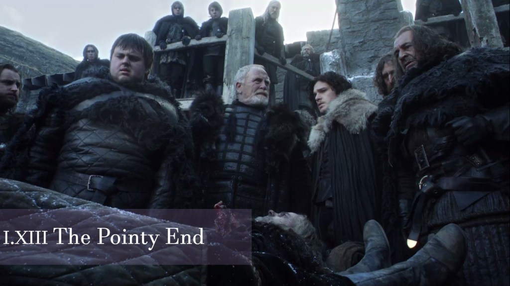 Game of Thrones, The Pointy End, Samwell, Mormont
