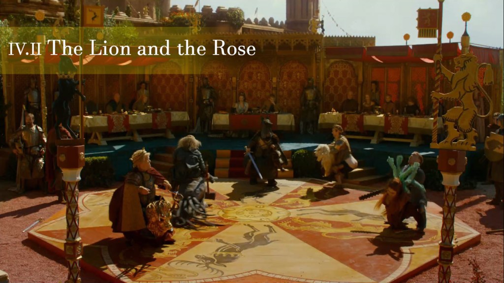 The Lion and the Rose Episode