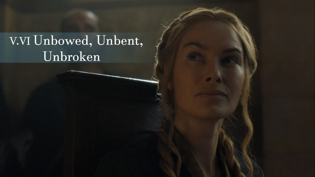 Unbowed Unbent Unbroken Episode