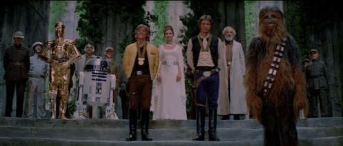 Star Wars A New Hope Medal Scene