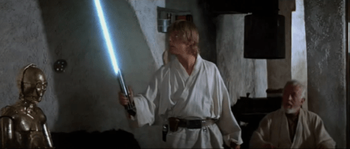 Luke Lightsaber A New Hope